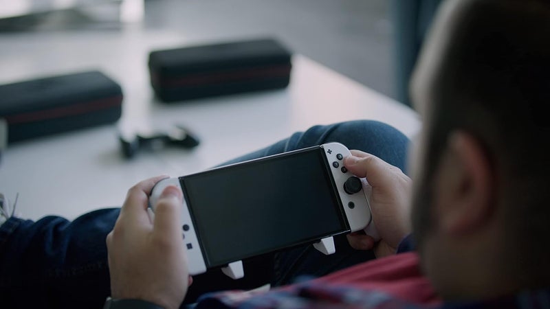 Satisfye - ZenGrip Pro Gen 3 OLED, Grip Compatible with Nintendo Switch - Comfortable & Ergonomic Grip, Joy Con & Switch Control. #1 Switch Accessories Designed for Gamers (White) - Image 5